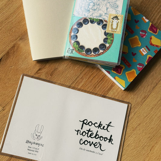 Clear Cover for Pocket Notebooks